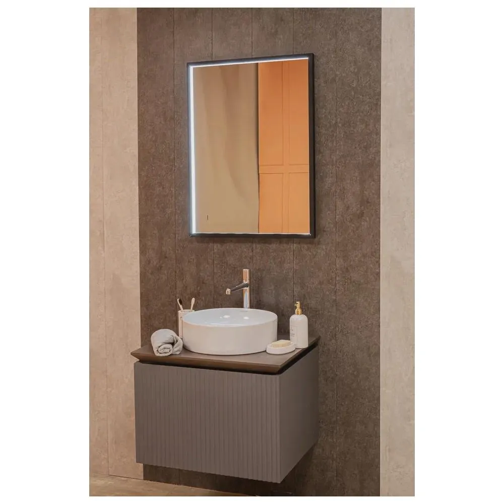 Зеркало Silver Mirrors Эдисон 600х800 (бесконтактный сенсор)