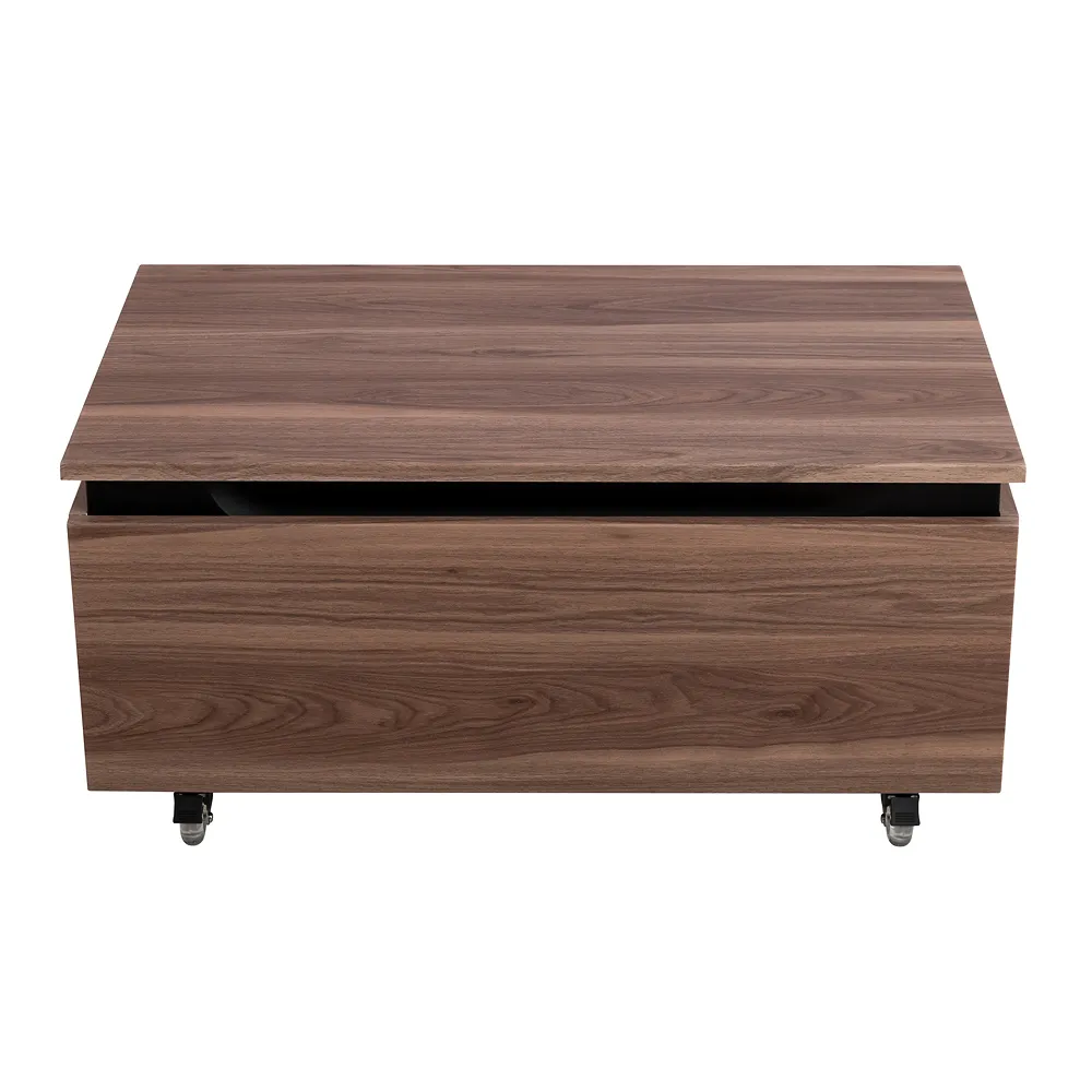 Тумба с одним выкатным ящиком Cezares Slider 766х480х315, Орех дымчатый (SLIDER-800-1C-PI-NA-P)