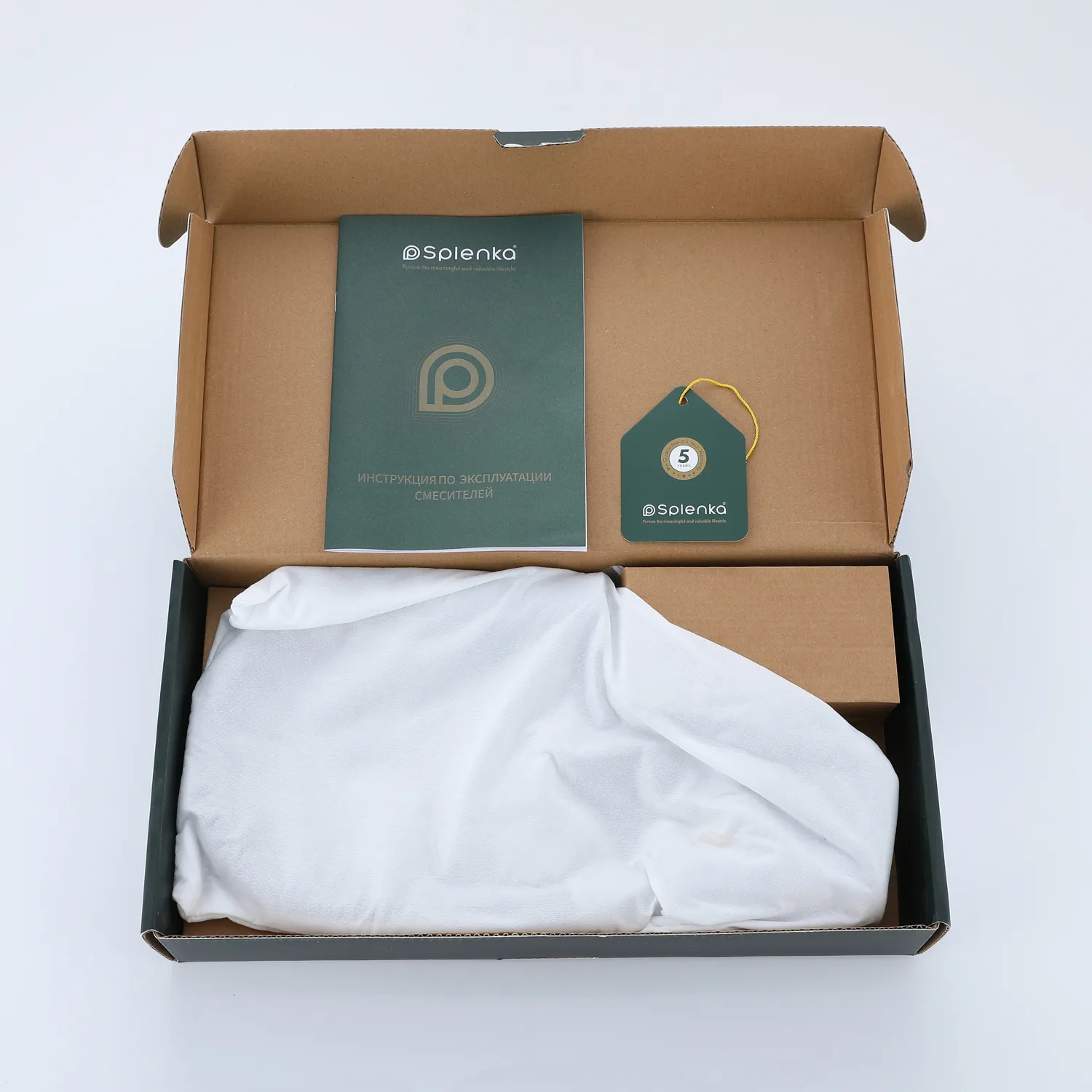 Смеситель Splenka для кухни с гибким изливом (S06.43.06)