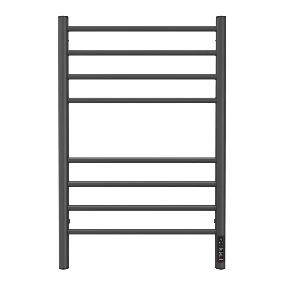 Полотенцесушитель электрический с диммером Terminus Аврора П8 50х80, графит