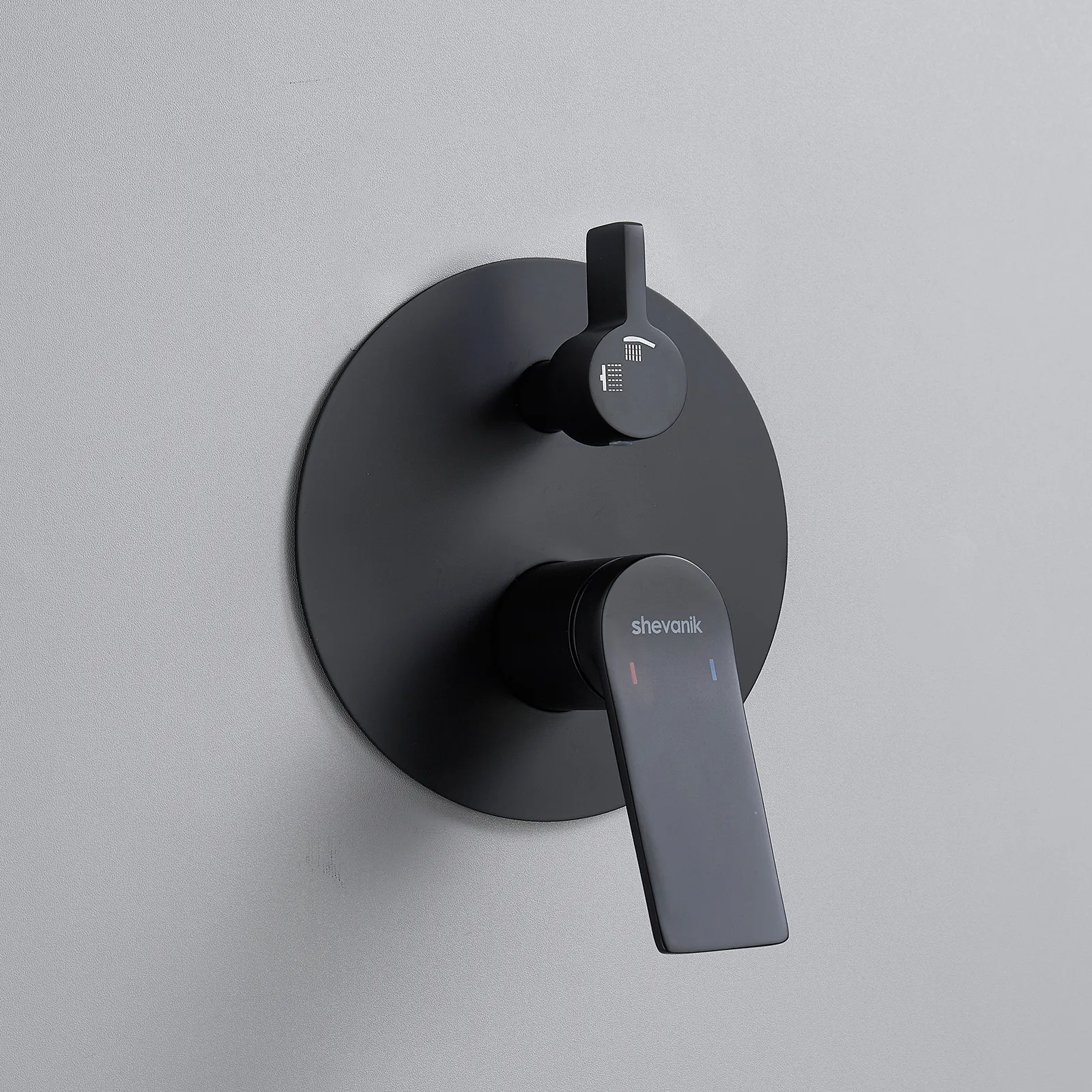 Душевая система встраиваемая Shevanik S4135H, черный