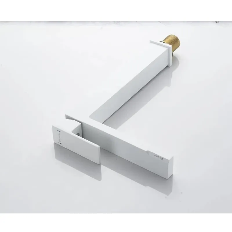 Смеситель для раковины высокий Knotlor KN-24/WY, белый