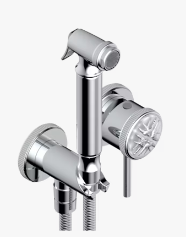 Гигиенический душ THG Hirondelles Platinum stamped, хром (A4K A02 5840/MBG)