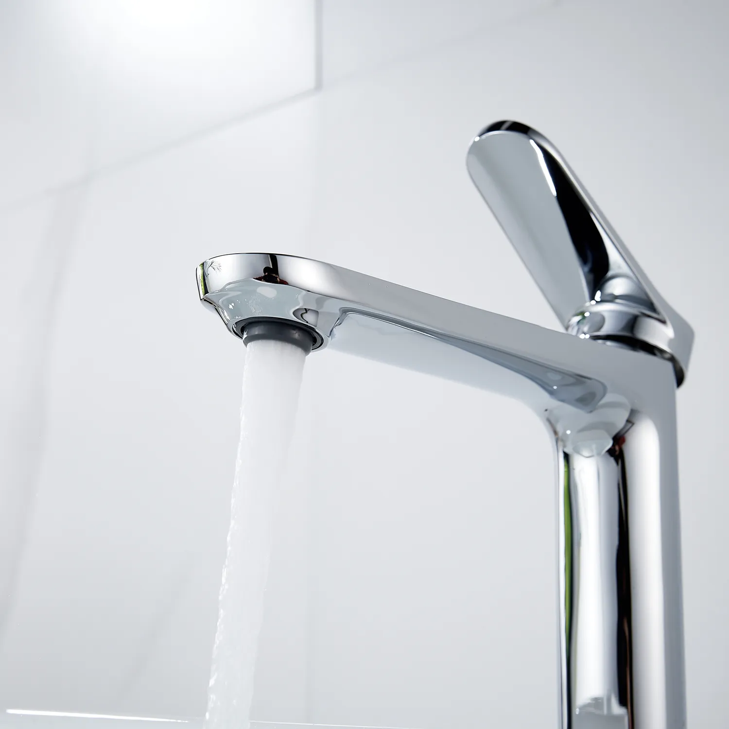 Смеситель для раковины высокий Shevanik S4311, хром