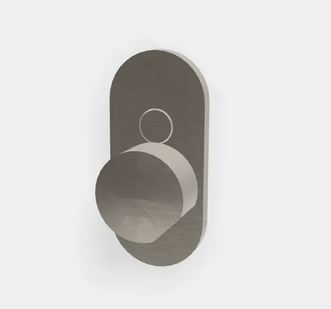 Смеситель для душа Fima Carlo Frattini So, на 2 потребителя, никель брашированный (F3189E2SN)