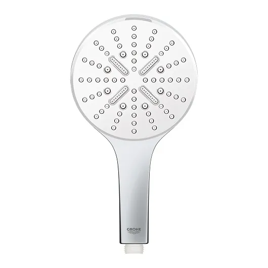 Душ ручной вида струи Grohe Rainshower SmartActive 130 3, белый / хром (26544LS0)