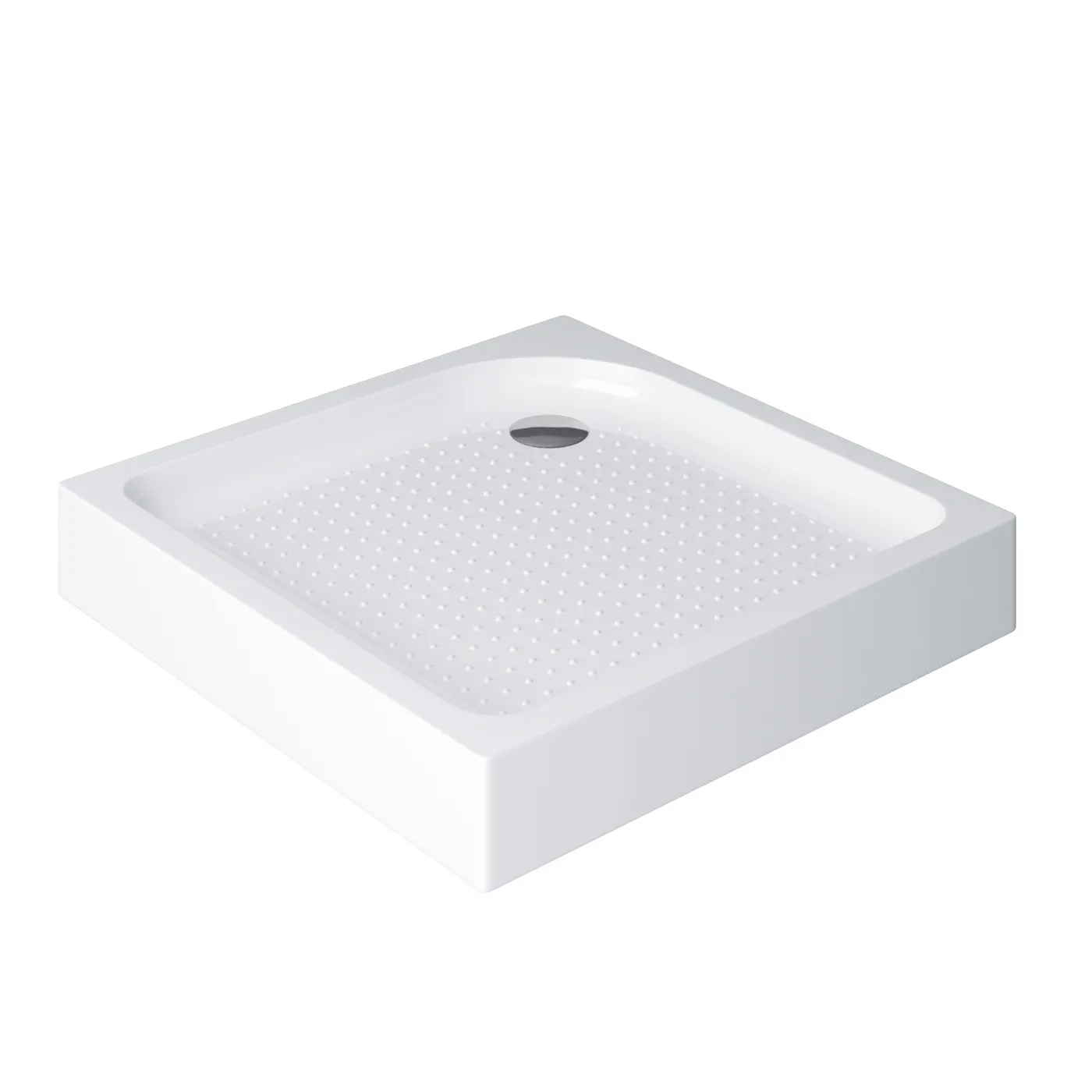 Акриловый поддон BelBagno 850х850 мм, белый (TRAY-BB-A-85-15-W)