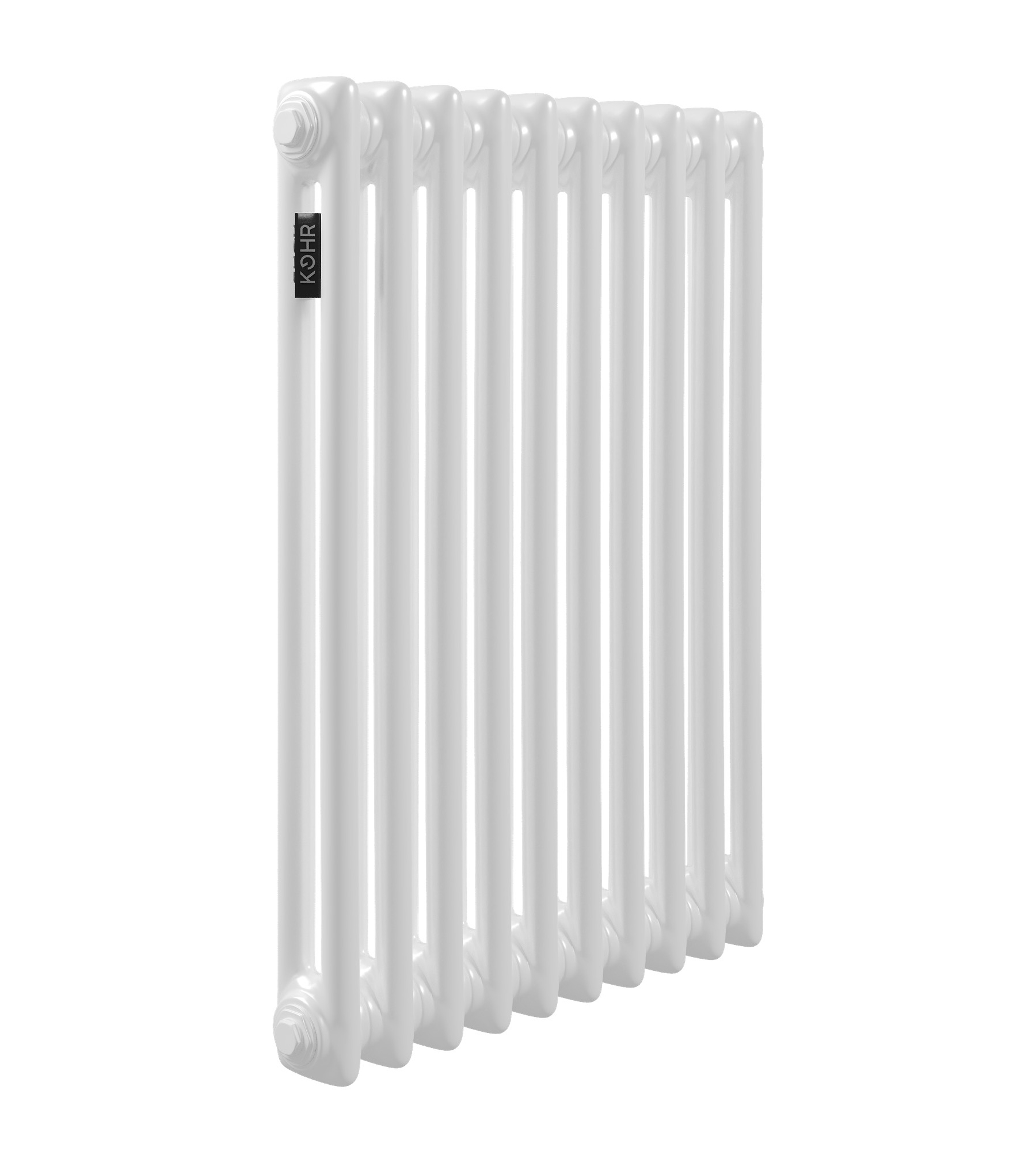 Стальной трубчатый радиатор Kohr Heim 2050/24 секции белый с боковым подключением 3/4