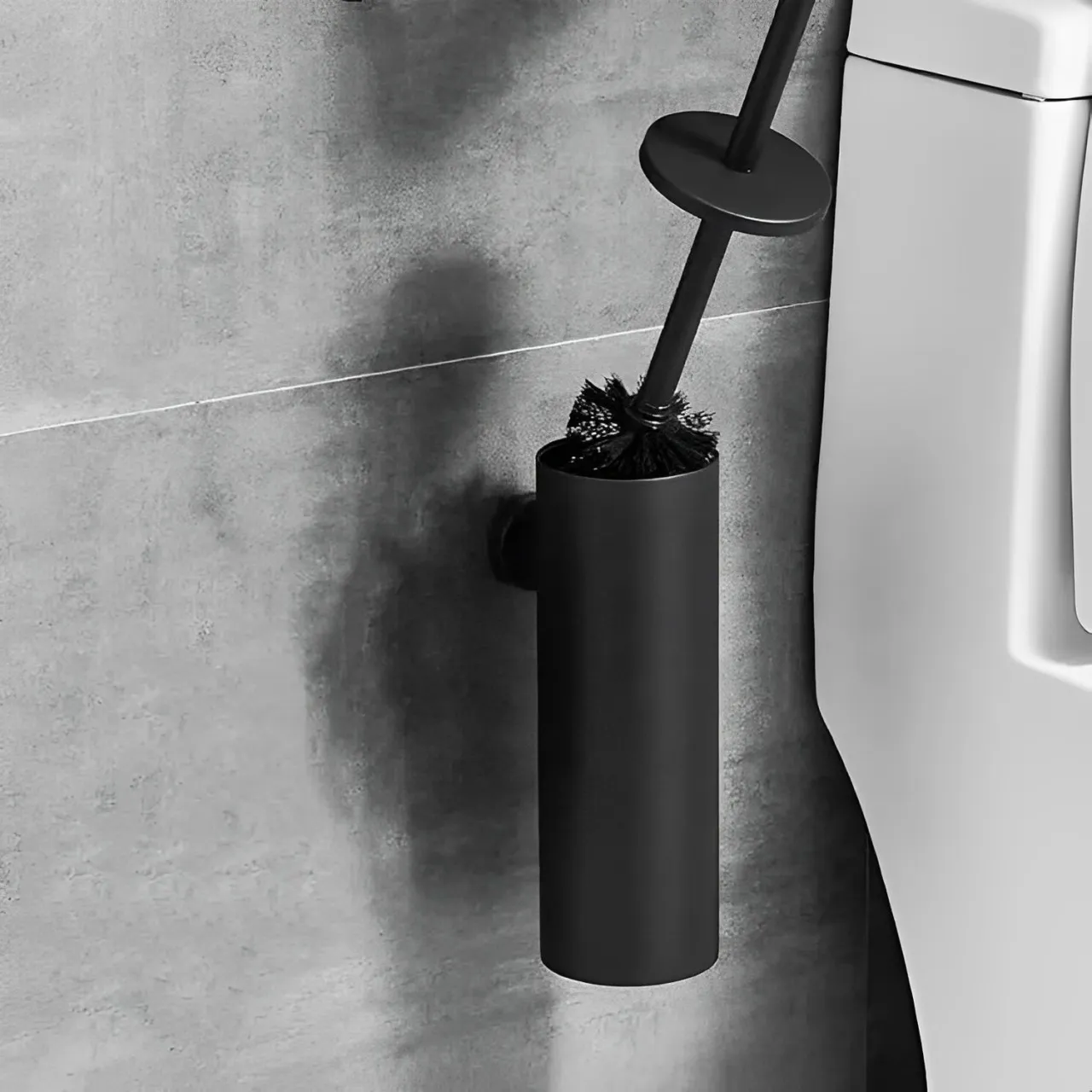 Ершик для унитаза подвесной Maretti Umbria Black UMB56P25, черный