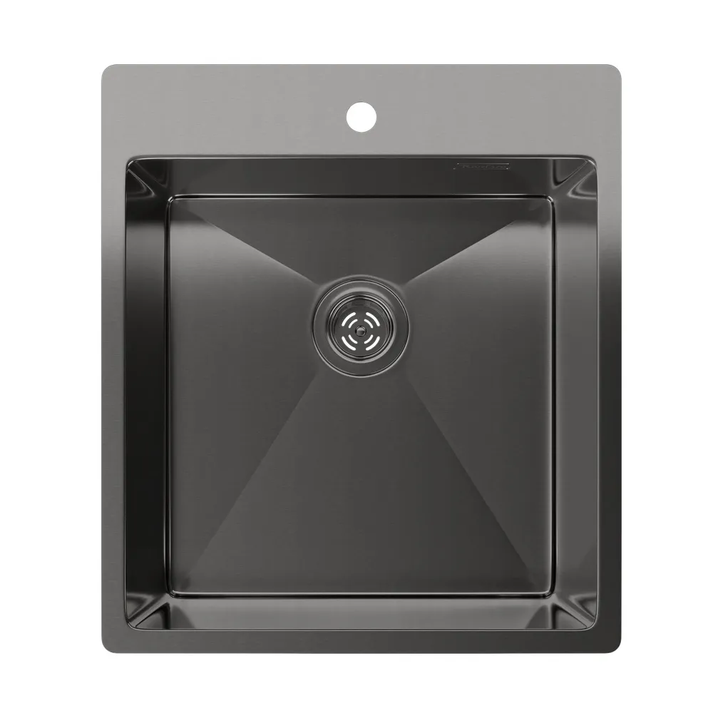 Кухонная мойка Rivelato Rinox 4450 PVD, черный