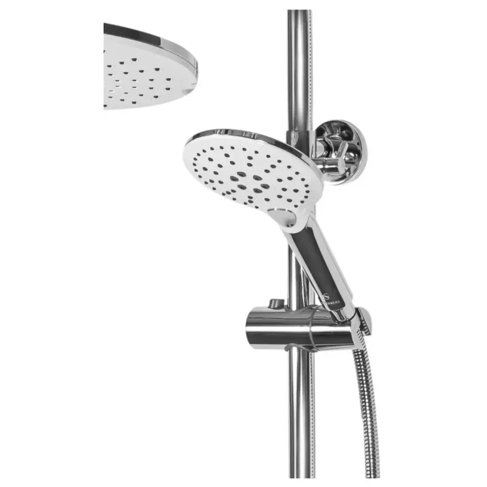 Душевая система Grocenberg GB7001WC, белый/хром