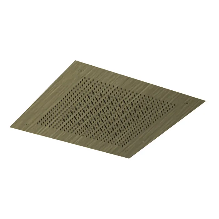 Верхний душ Almar Velvet, 380х380, High Brass Brushed PVD (E044282.HB)