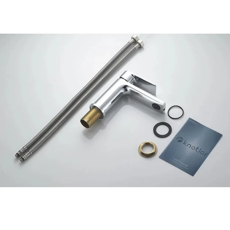 Cмеситель для раковины Knotlor KN-30, хром