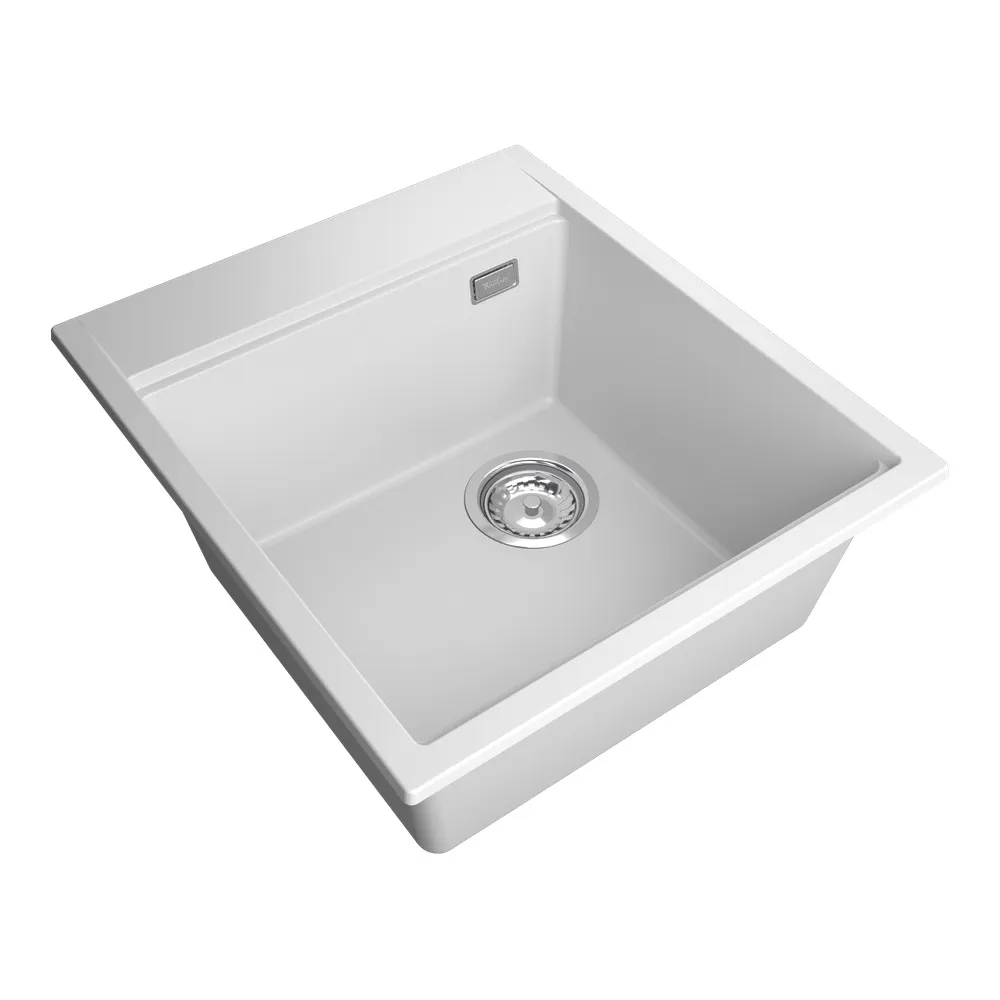 Кухонная мойка Rivelato TESORO TR-455-R, иней