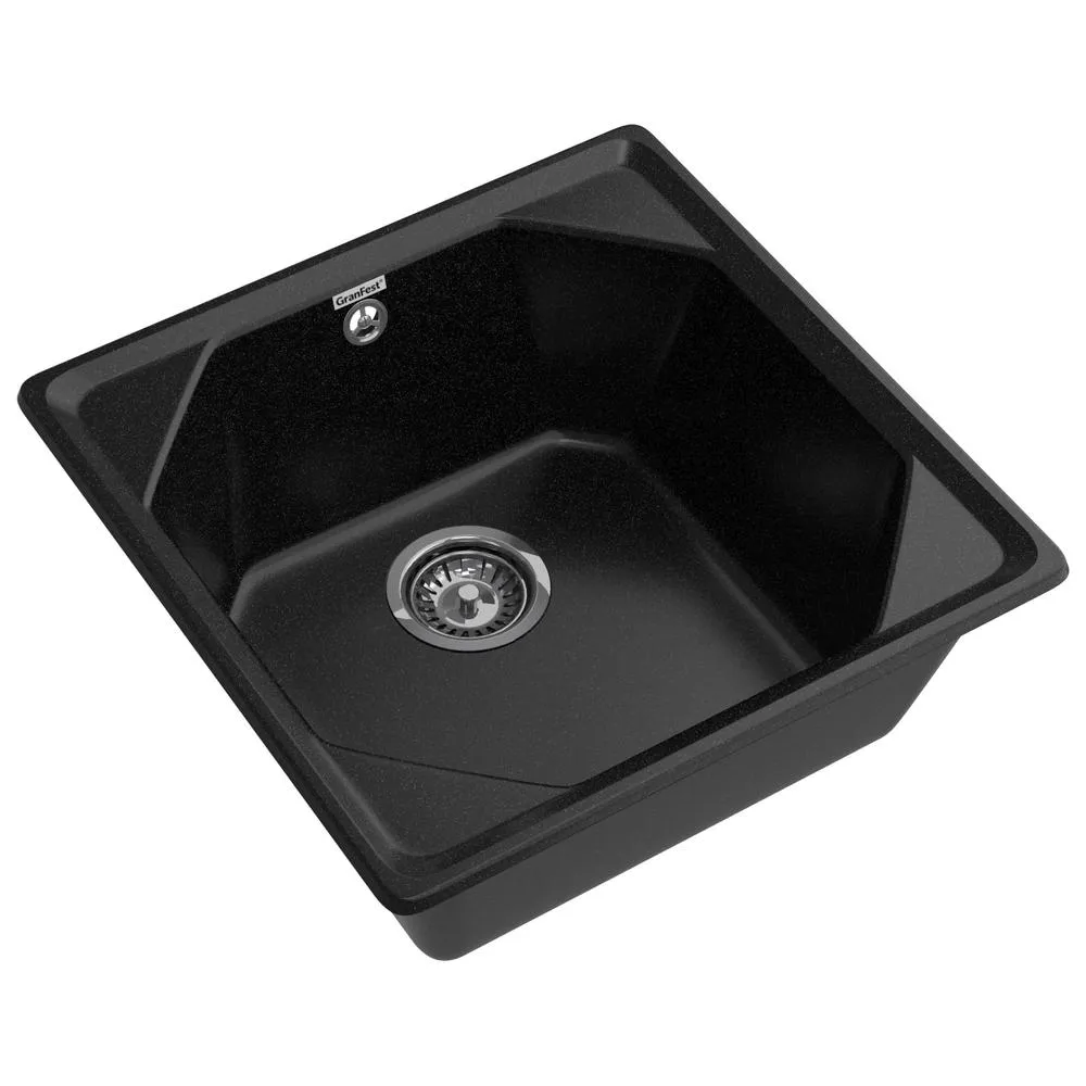 Кухонная мойка GranFest UNIQUE 500, черный