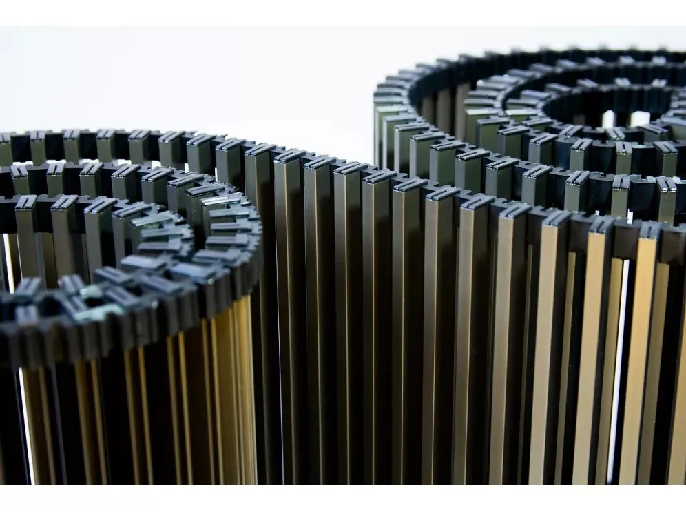 Решетка Techno PPA 300x3300 алюминиевая на полимерной основе (цвет Бронза)