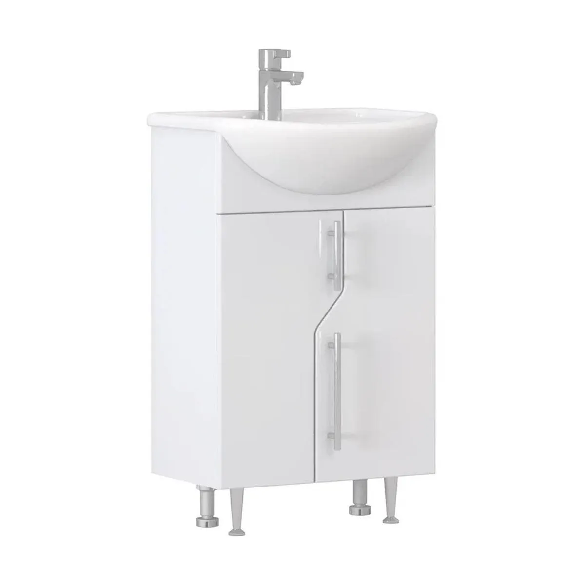 Тумба с раковиной напольная VIGO Turin 224, 50 см