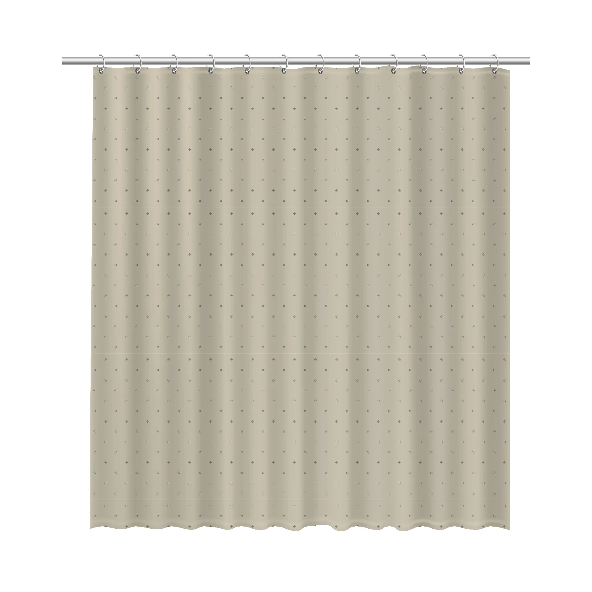 Штора для ванной комнаты FIXSEN DESIGN FX-1514, бежевый