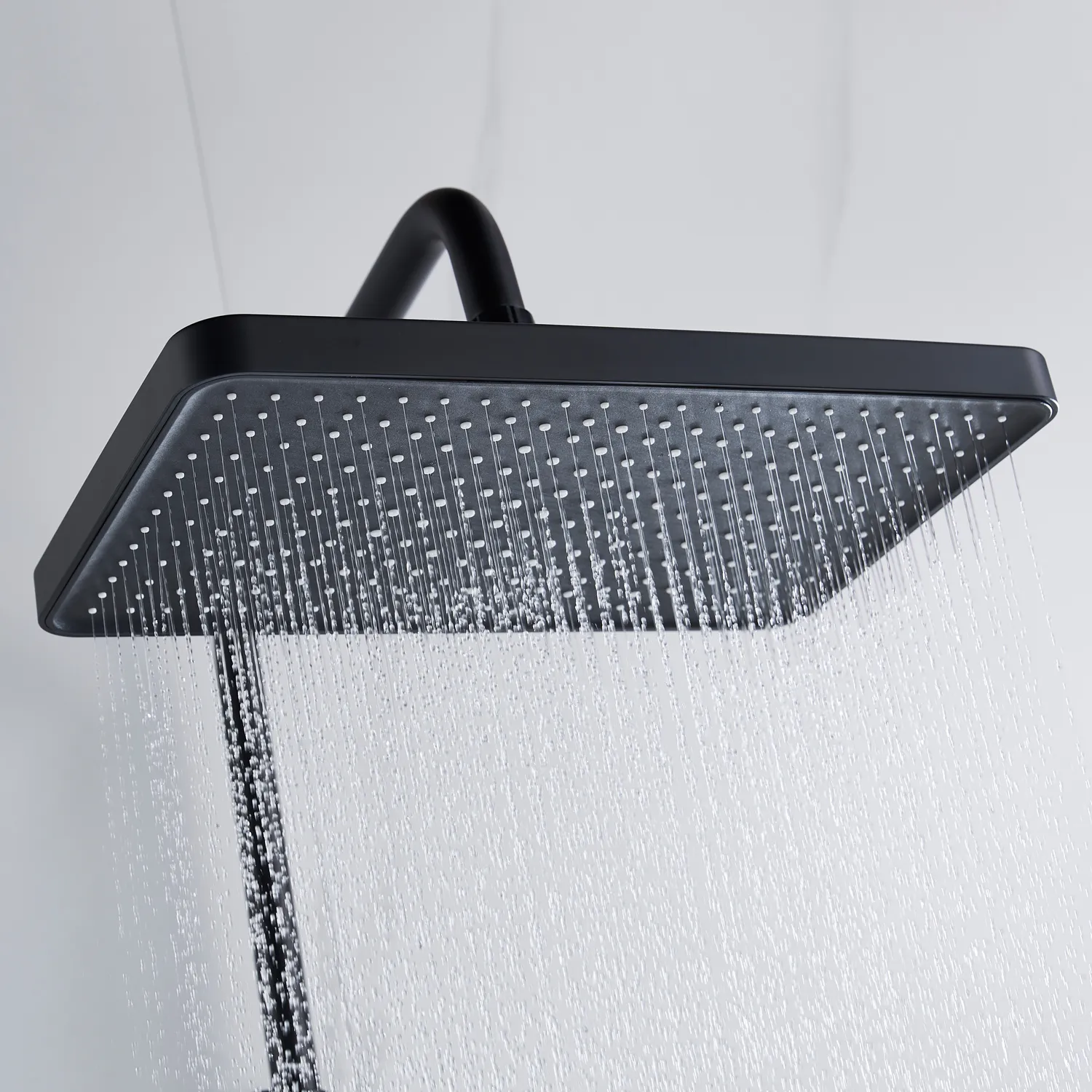 Душевая система Shevanik S4436H, черный