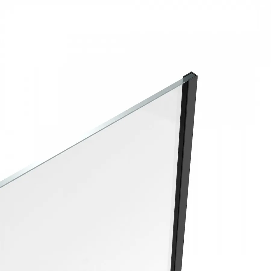 Шторка на ванну 60x140 Maretti Project Black PB41F6014099, черный профиль