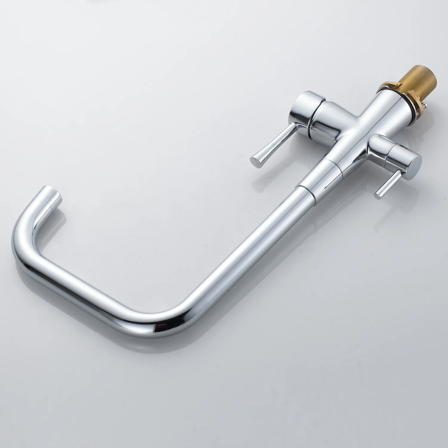 Смеситель для кухни с подключением фильтра Shevanik S528, хром