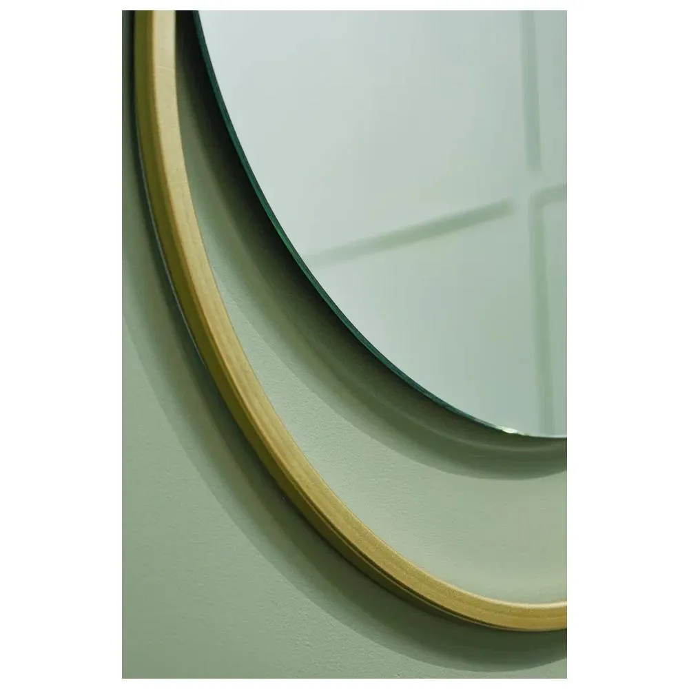 Зеркало Silver Mirrors Alba 500х1500 (металлическая рама, цвет золото)