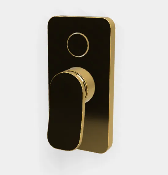 Смеситель для душа Fima Carlo Frattini Flo', золото (F3809E2OR)