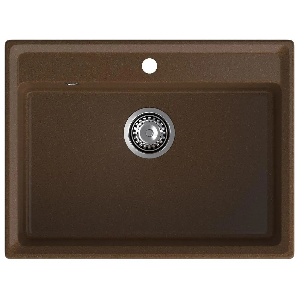 Кухонная мойка GranFest LEVEL 660, терракот