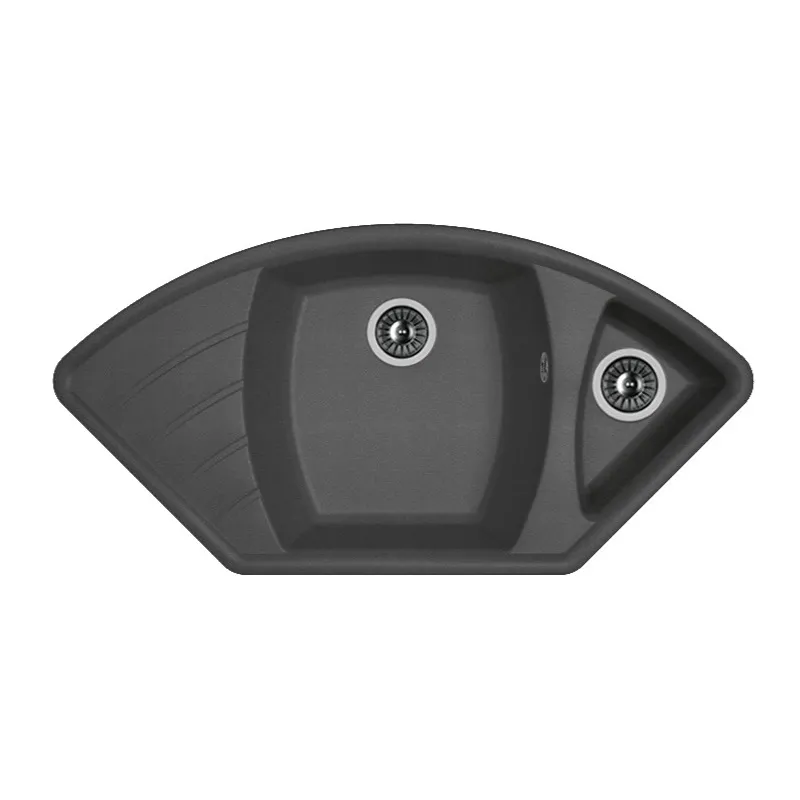 Кухонная мойка Dr. Gans ГАБИ 25.050.E1015.411, графит
