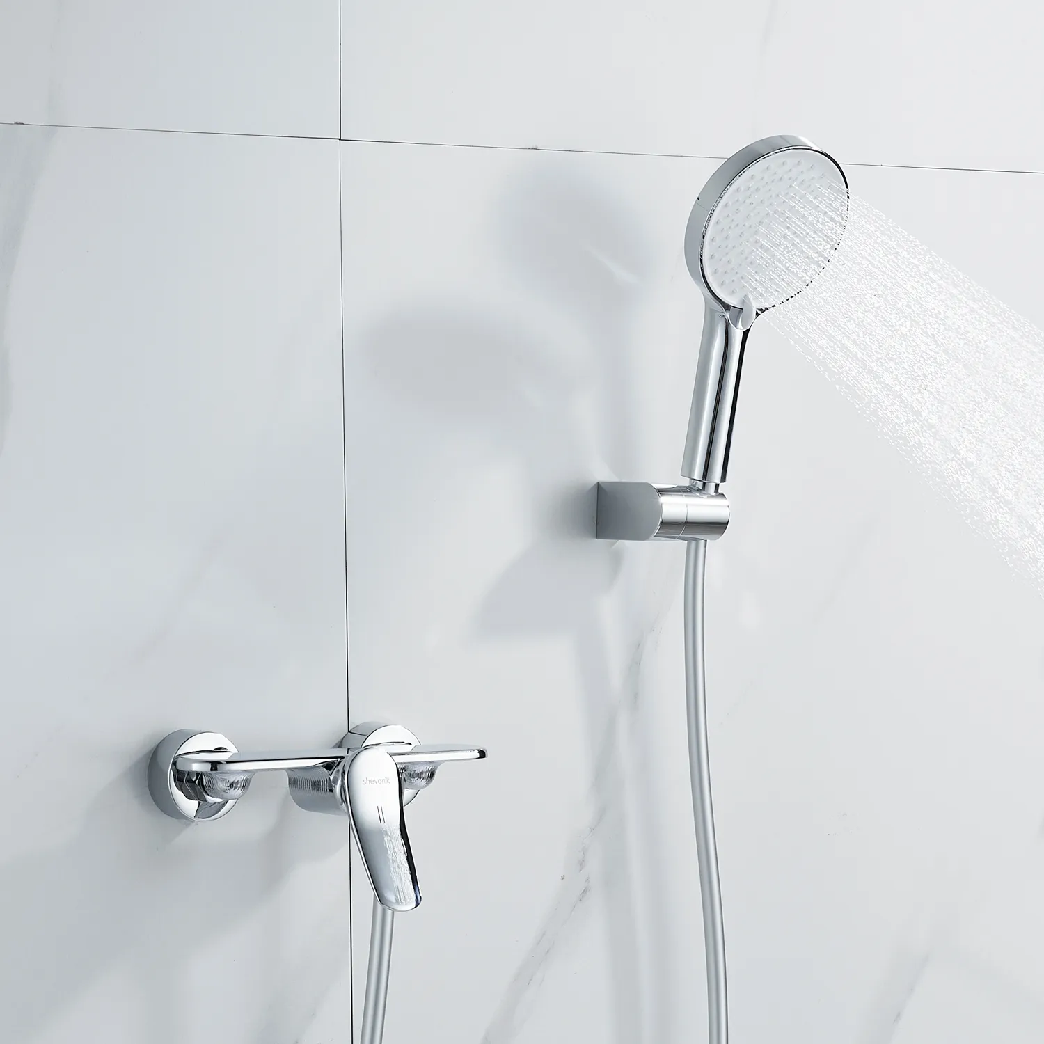 Смеситель для душа Shevanik S4716, хром