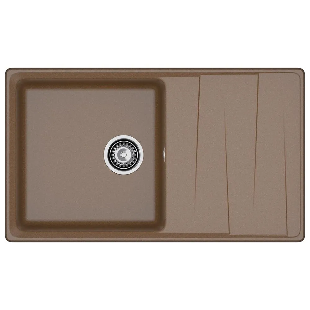 Кухонная мойка GranFest LEVEL 860L, терракот