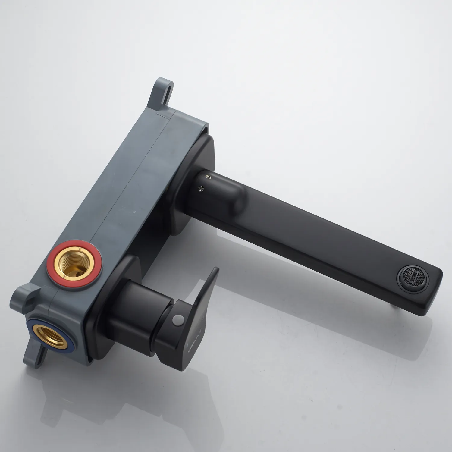 Смеситель для раковины встраиваемый Shevanik S9941H, черный