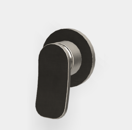 Смеситель для душа Fima Carlo Frattini Flo', на 1 потребитель, никель брашированный (F3803N1/SN)