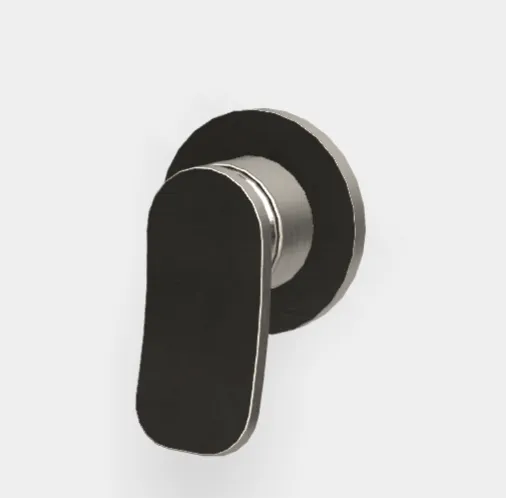 Смеситель для душа Fima Carlo Frattini Flo', на 1 потребитель, никель брашированный (F3803N1/SN)