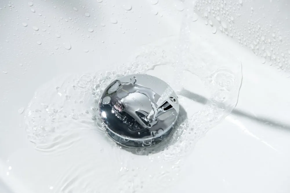 AQ6002CR сливной набор для раковины Push-open с переливом, крышка круглая
