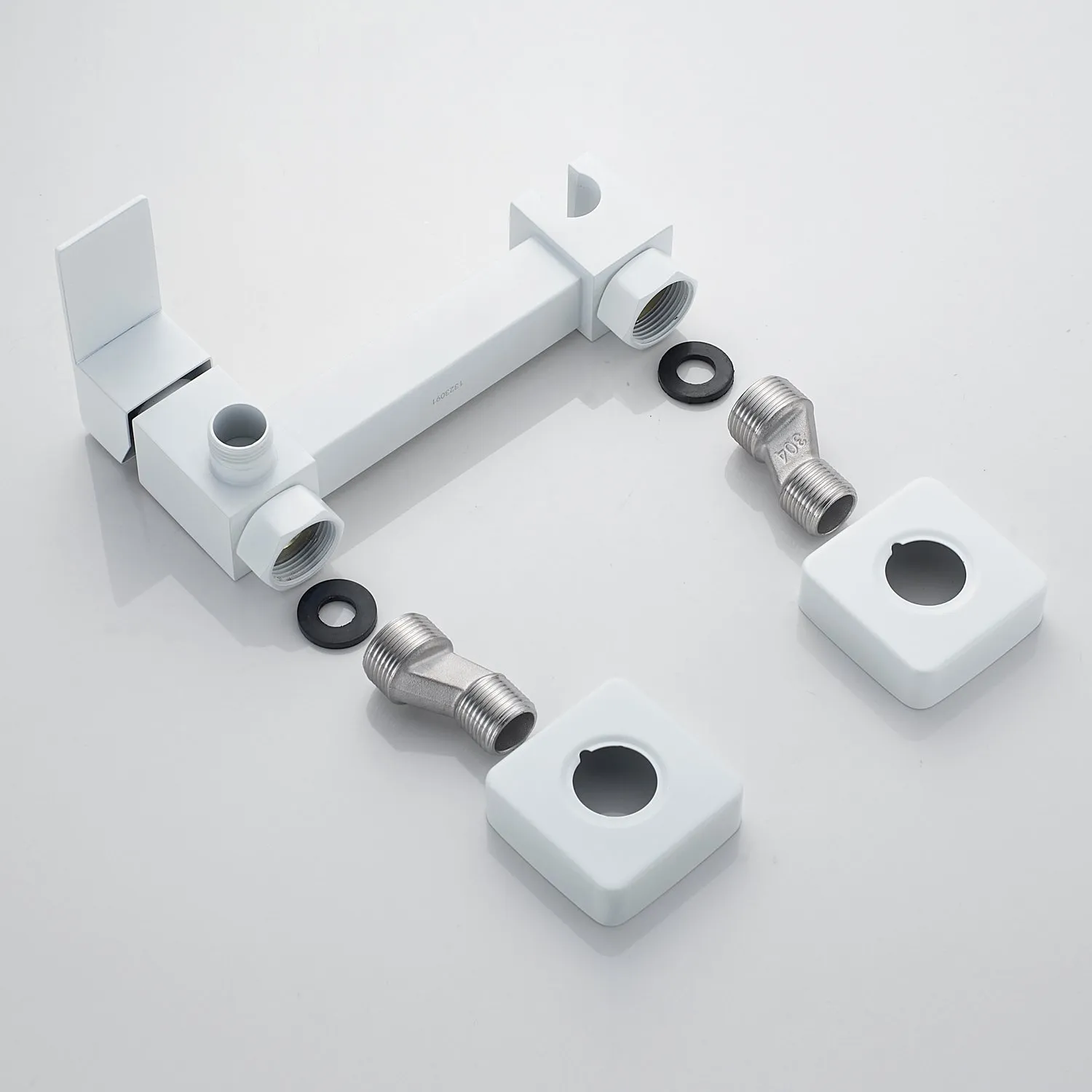 Гигиенический душ со смесителем Raffine F237C, белый