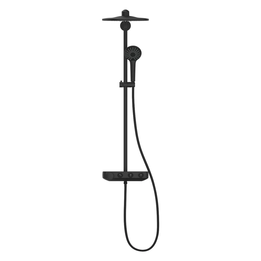 22120KF0 Grohe Euphoria SmartControl System 310 Duo Душевая система с термостатом для настенного монтажа, фантомный чёрный