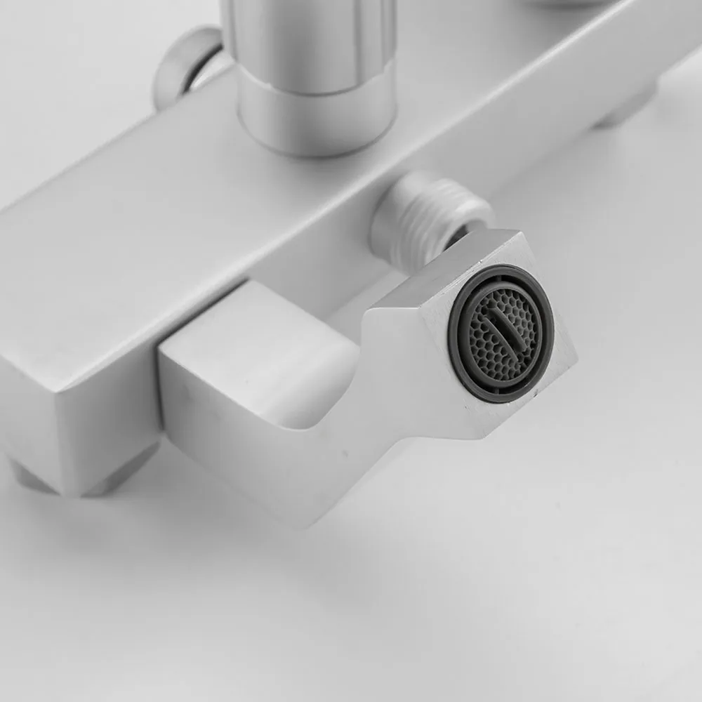 Душевая система FRUD R24001, серебристый