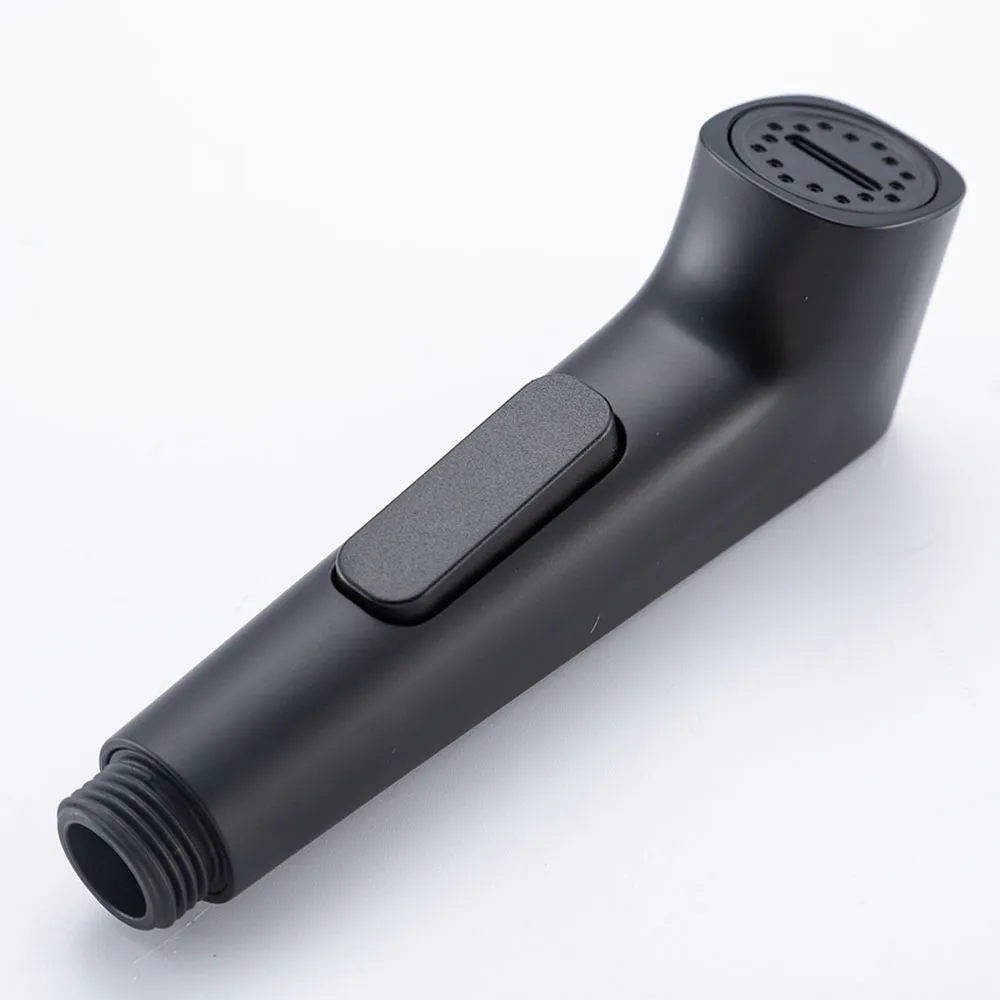Гигиенический душ со смесителем и полочкой FRAP F2076-6, черный