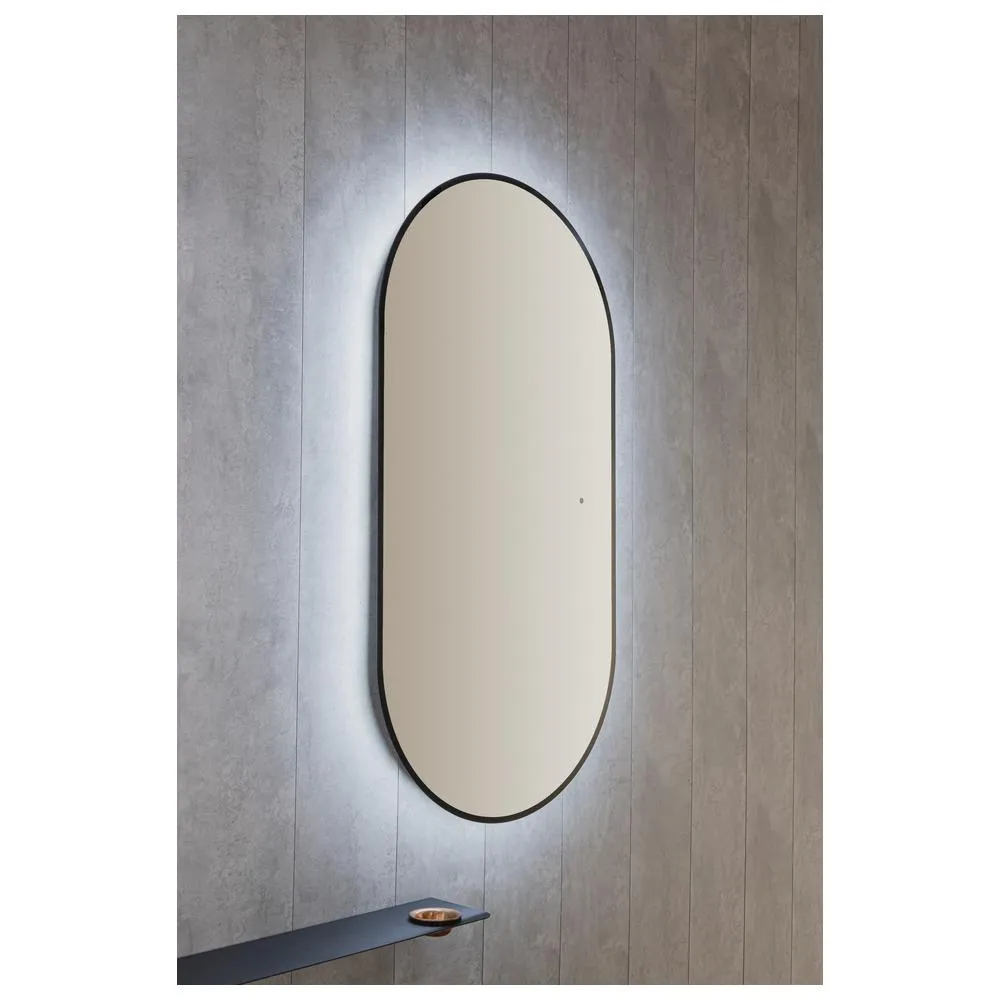 Зеркало Silver Mirrors Viva-BLACK 550х1050 (бесконтактный сенсор) гор/верт