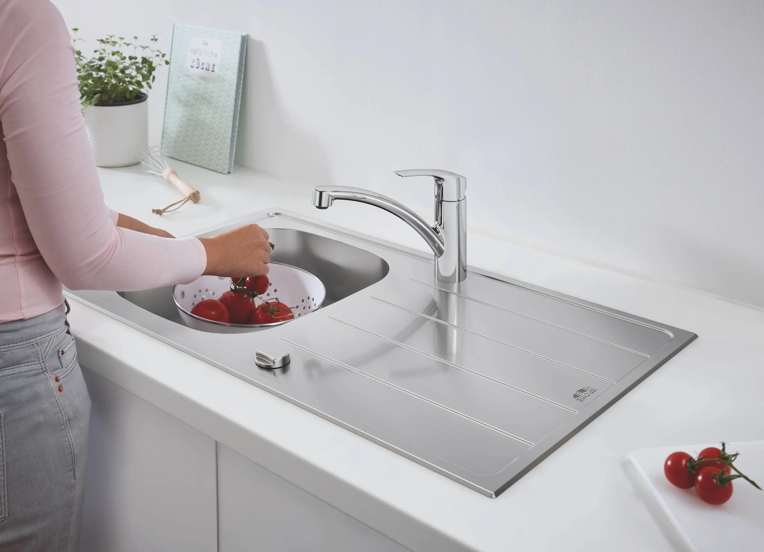 Смеситель для кухни GROHE Eurosmart стандартный, хром (арт. 33281003)