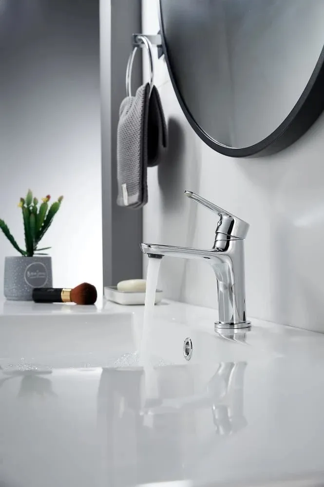 Cмеситель для раковины Knotlor KN-60, хром