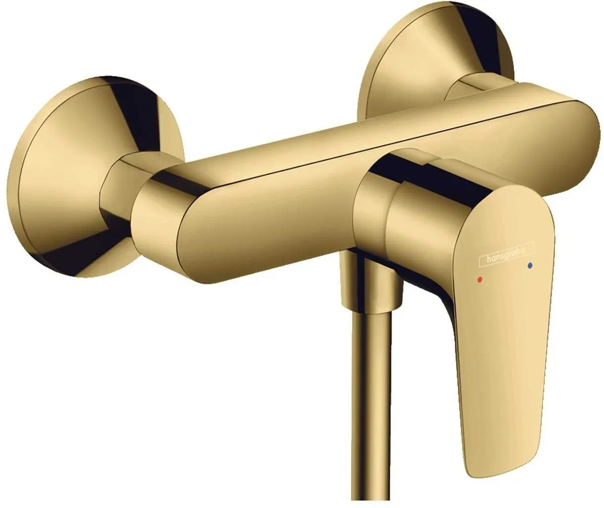 Смеситель Hansgrohe Talis E для душа полир/золото (71760990)