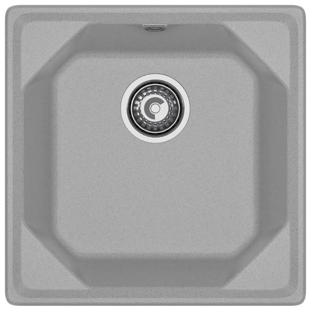 Кухонная мойка GranFest UNIQUE 500, серый