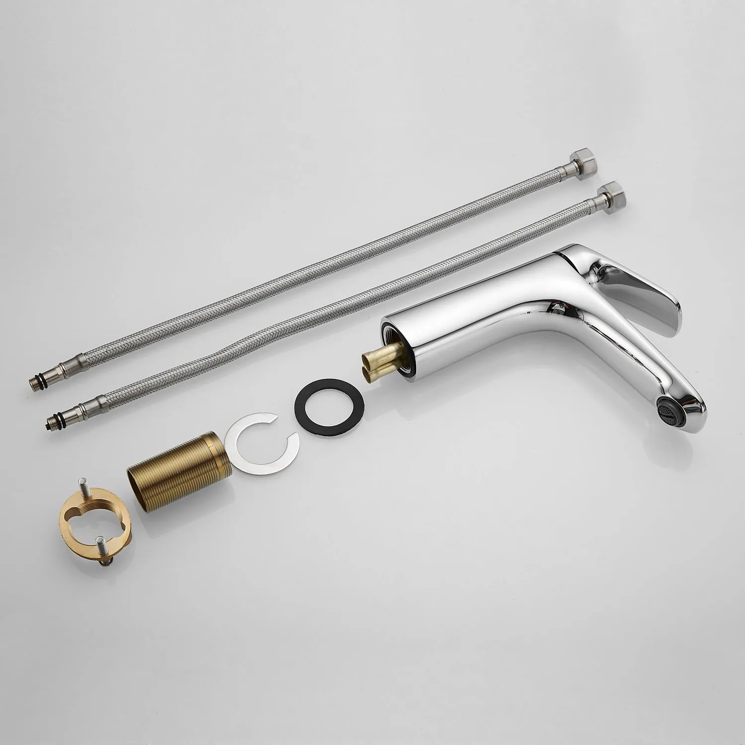 Смеситель для раковины Raffine F0185, хром