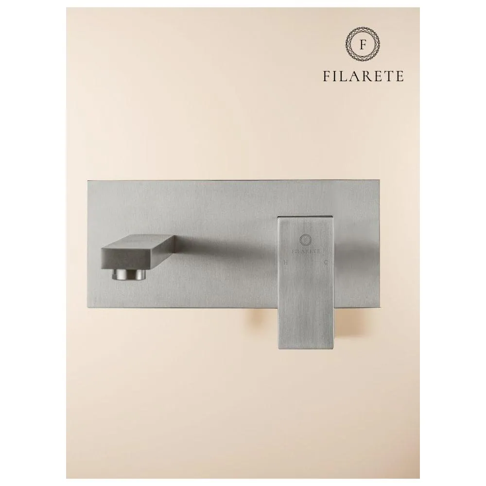 Смеситель для раковины встраиваемый FILARETE Fing FL4040NK, никель