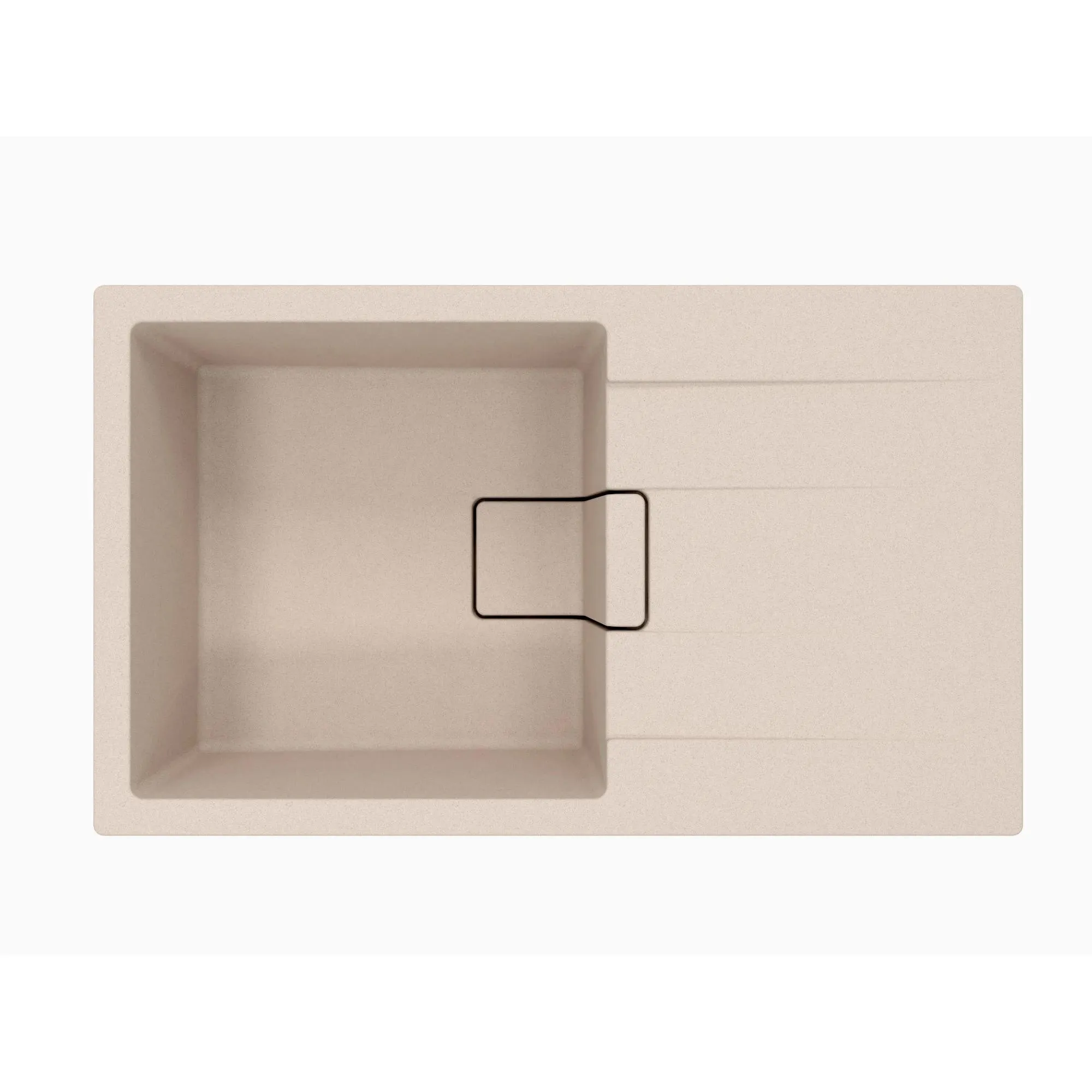 Кухонная мойка Florentina РИВЬЕРА 20.485.D0860.104, бежевый