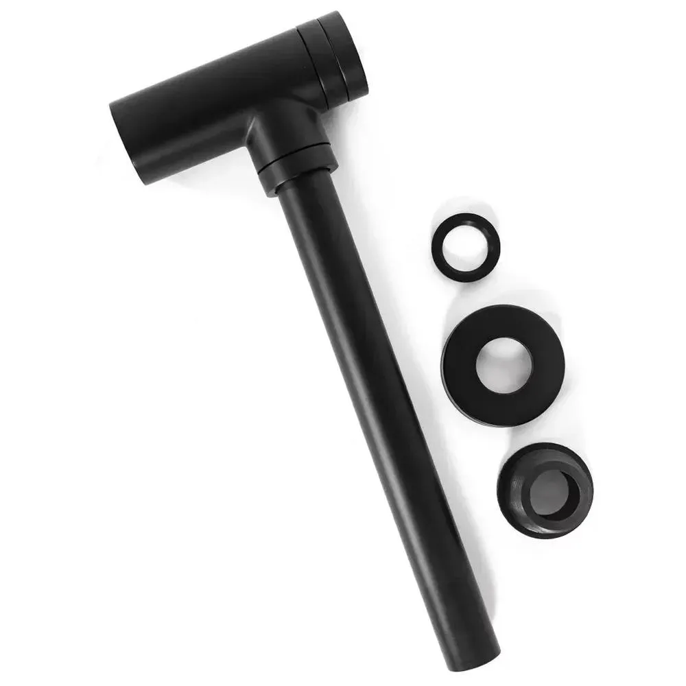 Сифон для раковины Hansberge H175BL, черный