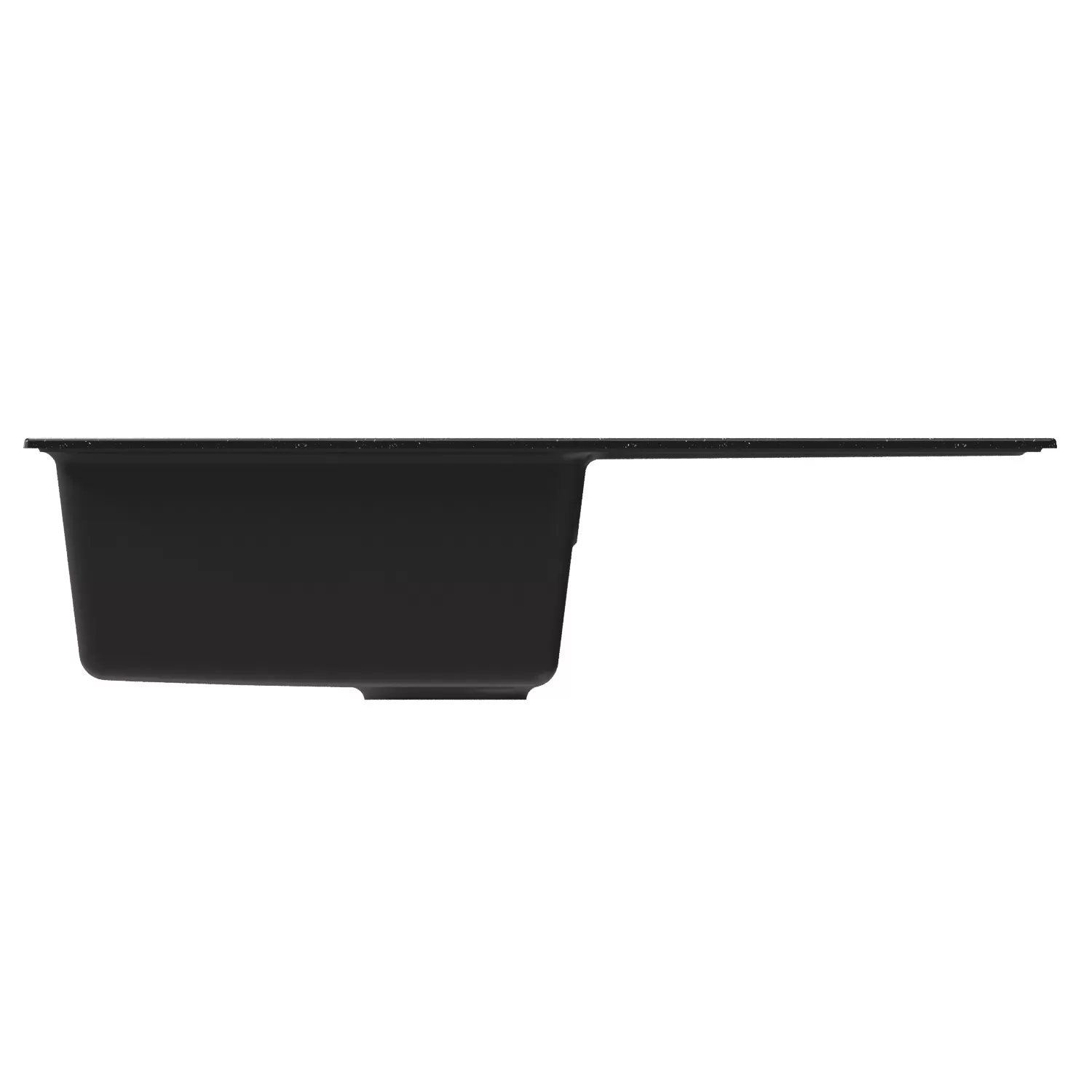 Мойка MIXLINE ML-GM20 с крылом  черная (308) 830*480*190мм NEW (552000)