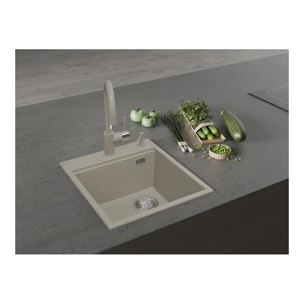 Кухонная мойка Rivelato TESORO TR-455-R, топаз